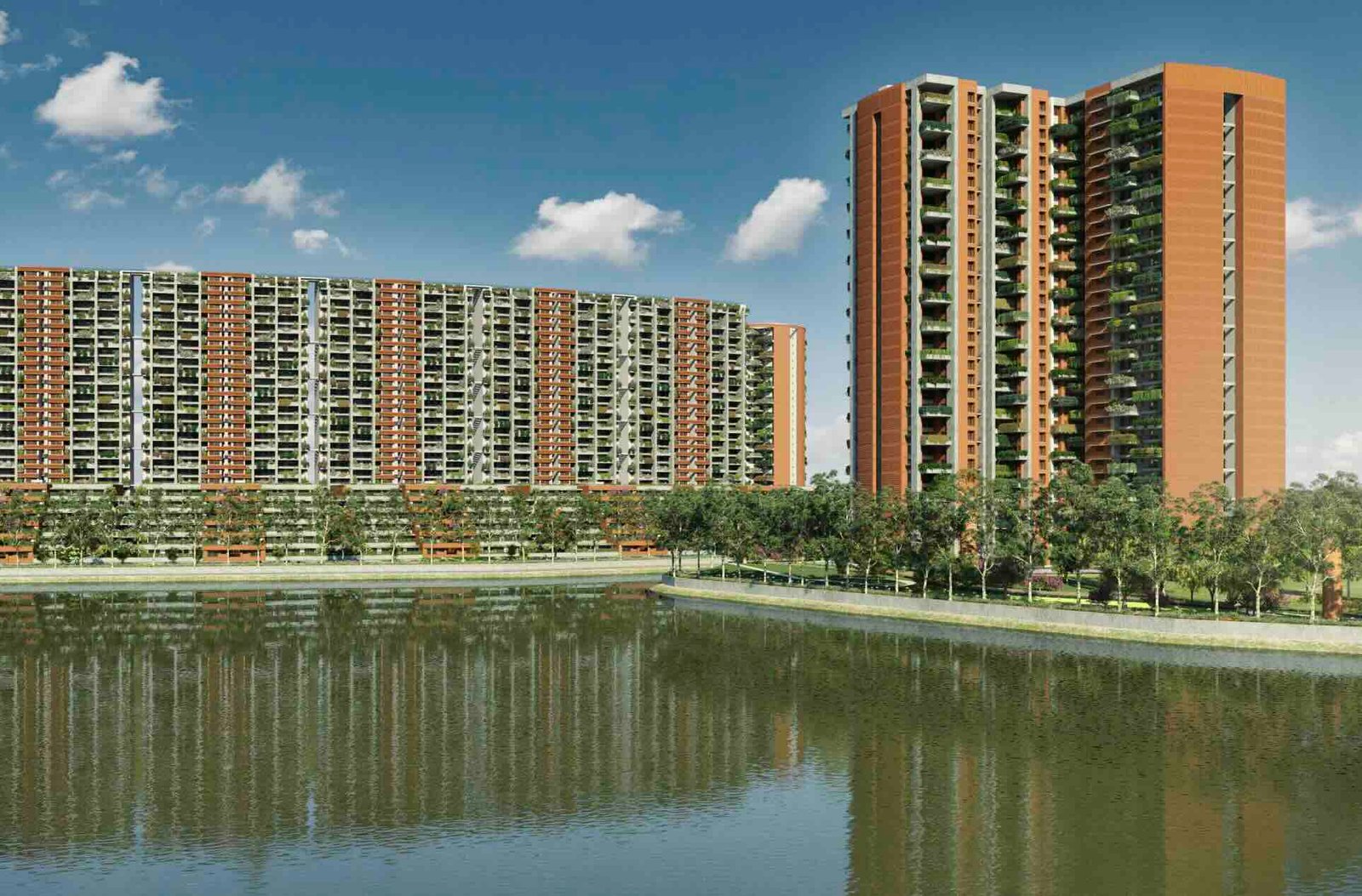 Down by the Water Copy — Apartment by Total Environment in Bengaluru